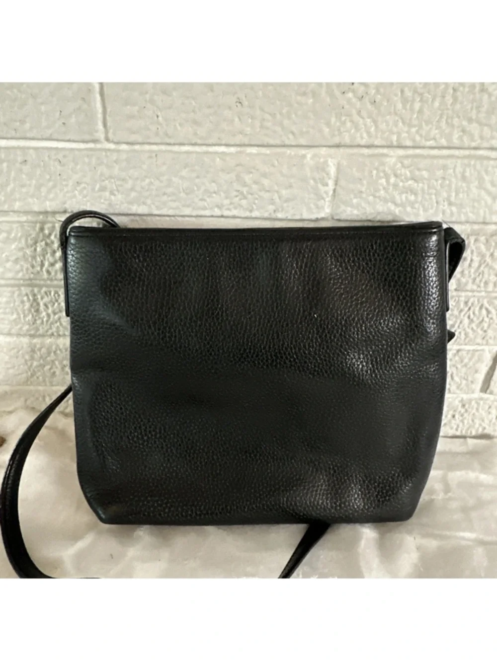 KATE SPADE BLACK PEBBLED LEATHER CHESTER STREET DESSI CROSSBODY